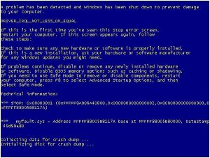 Blue Screen Errors on Windows 